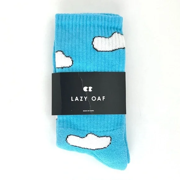 Lazy Oaf On Cloud Nine Socks - NWT sz One Size - Picture 4 of 6